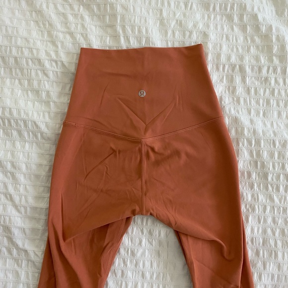 Lululemon Align Leggings 28” - Rustic Coral - Picture 6 of 7